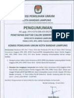 Download Daftar Calon Sementara DPRD Kota Bandar Lampung by kpubdl SN147595505 doc pdf