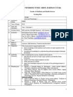 Teaching Plan-Anat Physio 1 2013 Final