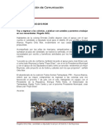 12-06-2013 Boletín 024 'Voy a regresar a las colonias, a platicar con ustedes y ponerme a trabajar en sus necesidades' Rogelio Ortiz.