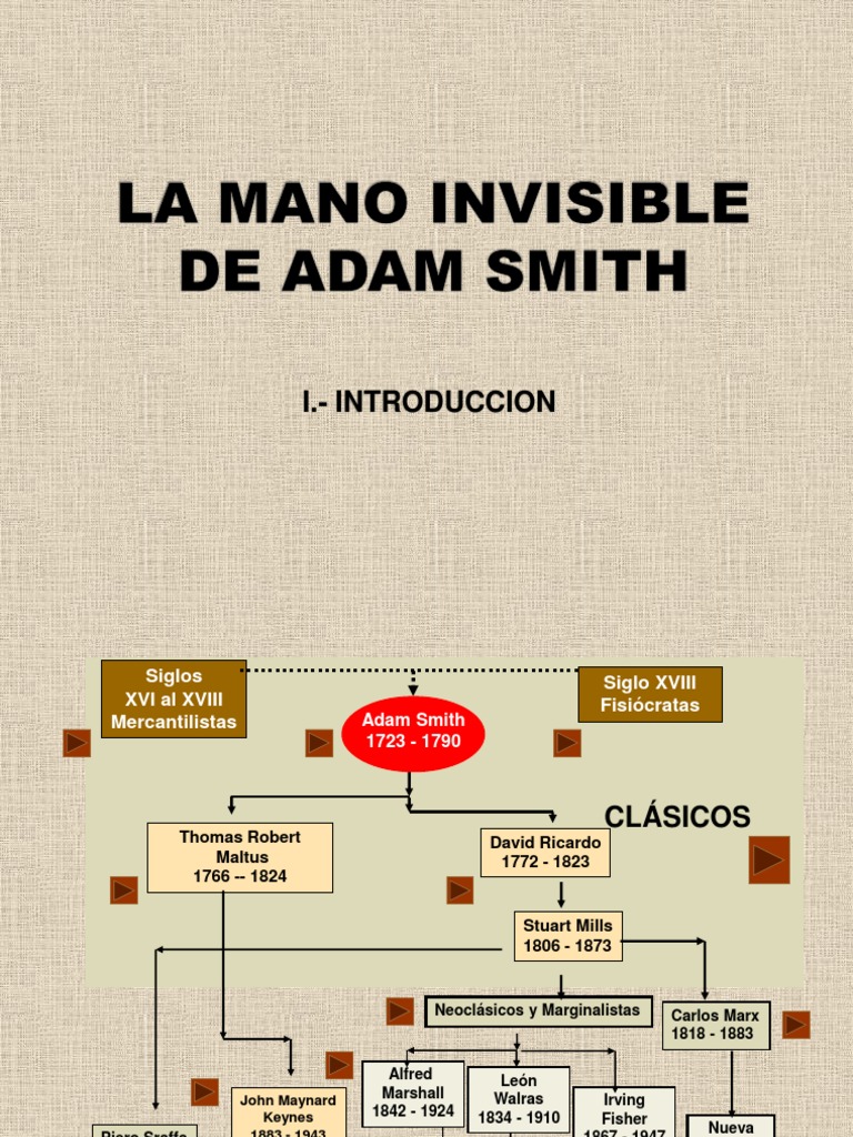 La Mano Invisible en Adam Smith | PDF | Teorías económicas | Ciencias ...