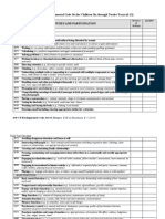 ICF-CY Developmental Code Sets CHECKLIST 6-12[1]