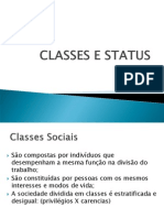 CLASSES E STATUS 2° ANO
