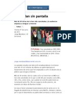 El Universal - Espectáculos - Se quedan sin pantalla.pdf