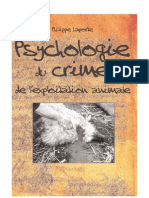 Psychologie Du Crime de L'exploitation Animale