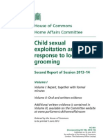 Child Sexual Exploitation and the Response to Localised Grooming