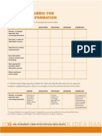 Idea Bank Idea Bank Idea Ban: Creating A Rubric For Accessing Information