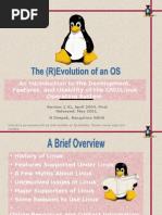 An Introduction To The Development, Features, and Usability of The GNU/Linux Operating System