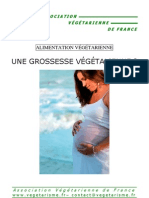 Brochure Grossesse Végétalienne