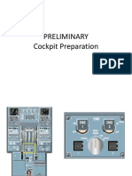 Preliminary Cockpit Preparation
