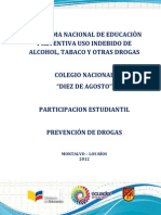 Proyecto Alcohol y Drogas