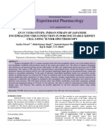 An in Vitro Study Indian Strain of Japanese Encephalitis Virus Infection in Porcine Stable Kidney Cell Using 1h NMR Spectros