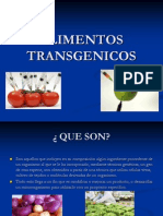 Alimentos Transgenicos