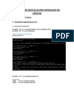 Manual Instalación Openldap V1.0