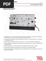 Circuit Breaker Trainer Board