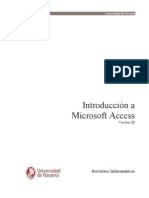 Introduccion Microsoft Access XP
