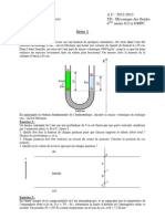 TD1 Méc Fluides 4année