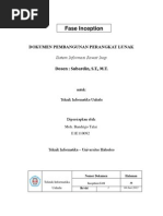 Download Laporan Sistem Informasi Rawat Inap E1E110092 by Bandrigo Talai SN147703891 doc pdf