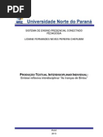 Síntese Reflexiva As Tranças de Bintou