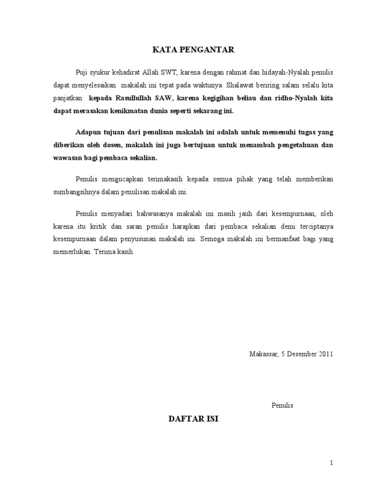 Makalah Al Qur An Dan Hadist