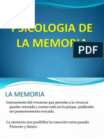 Psicologia de La Memoria