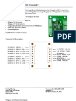 Wiegand To Rs232 Converter