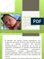 Hipoglicemia Neonatal