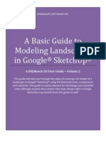 Basic Guide To Modeling Landscape Sin Sketchup