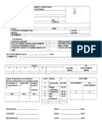 2013 Assessment Cover Page