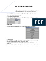Basic Vray Render Setting