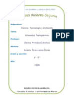 Monografia Alimentos Transgénicos