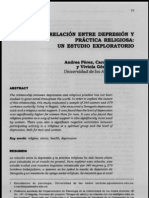 DEPRESION Y RELIGION - PÉREZ (2005)