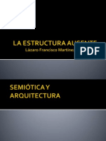 La Estructura Ausente