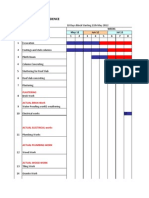 Mr. Wilson's Residence Construction Schedule