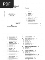 Numerical Methods Using MATLAB Mathews and Fink PDF