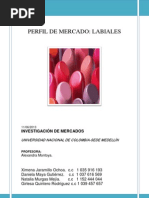 Perfil de Mercado Labiales