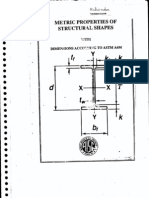 Metric Properties of Structural Shapes PDF