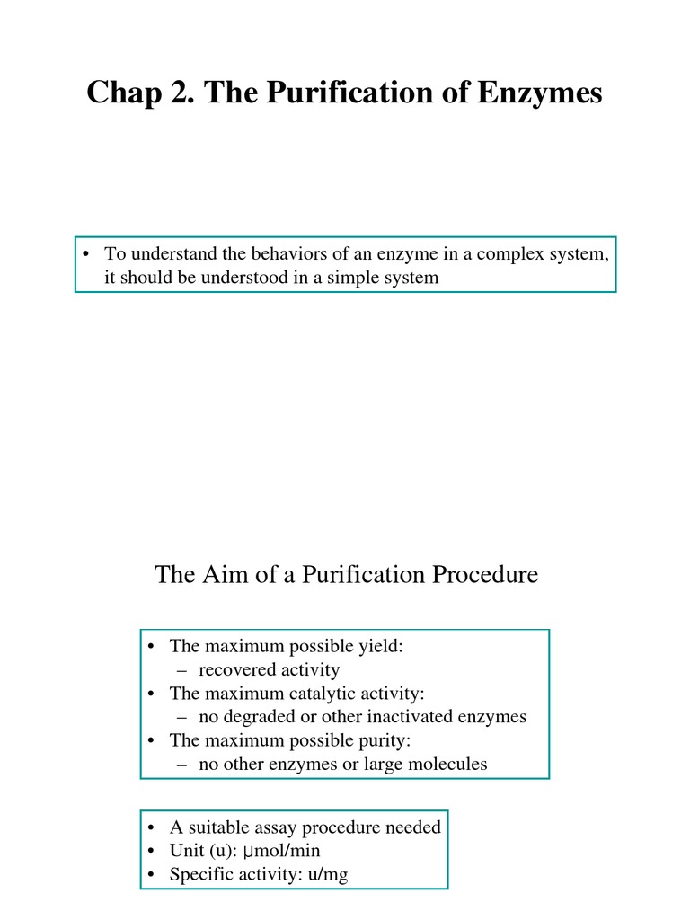 write an essay on enzyme purification from microbial source