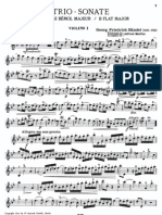 Trio Sonata in B-Flat Major, HWV 402 Handel, George Frideric Strings PDF