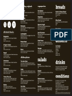 Doughboy Menu