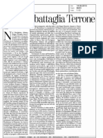 14-06-2013 La Stampa  Nome di battaglia Terrone.