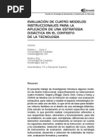 modelos de diseño instruccional