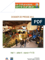 Dossier de presse Terre d'élevage, terre durable au Salon International de l'Agriculture 2012