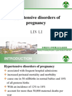 Hypertensive Disorders of Pregnancy