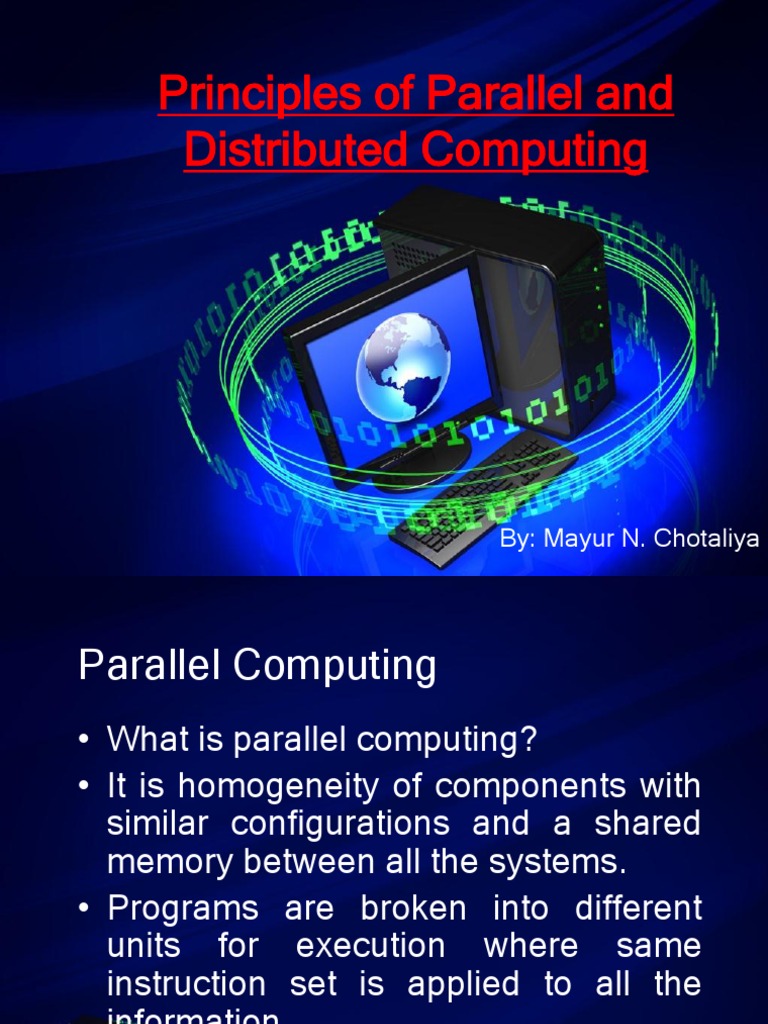 Parallel and Distributed Computing | PDF | Parallel Computing ...