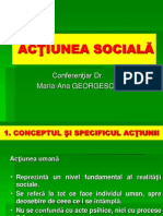 2. ACŢIUNEA SOCIALĂ