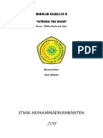 Download makalah kalkulus integral tak wajar by Rozygynaga Xavierra Lummina SN147781967 doc pdf