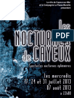 Création Sonore Et Visuelle Pour "Les Nocturnes de Cayeux" 2013