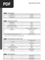 Tabelle Conversione