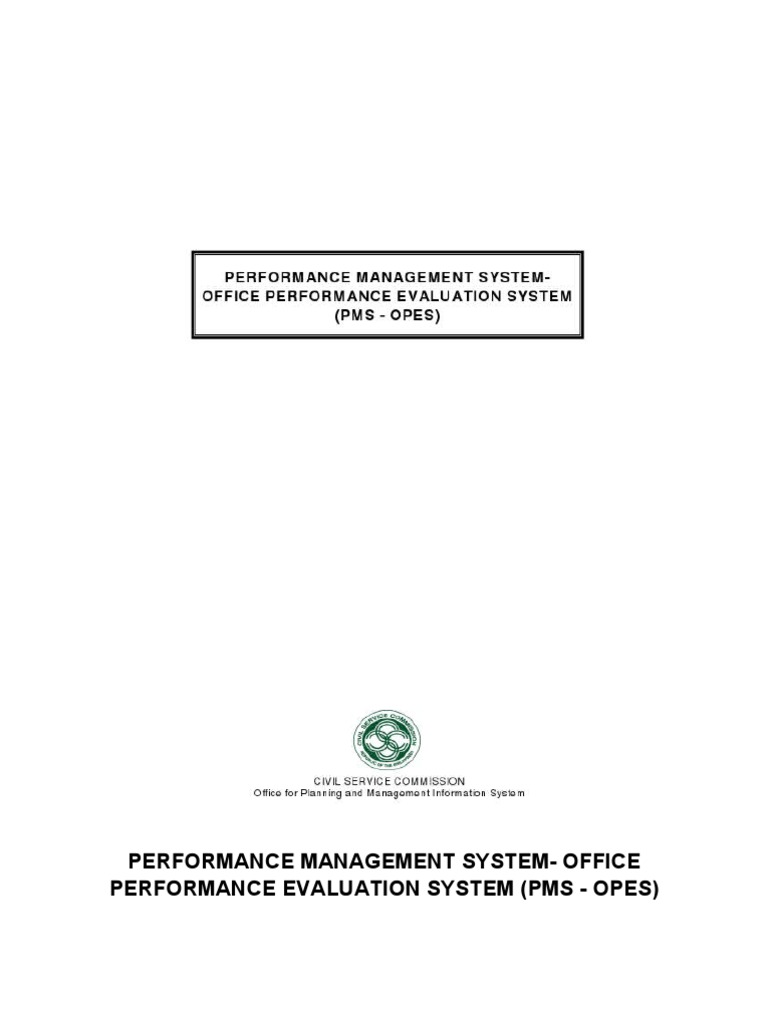 pms-guidelines-2007-pdf-memorandum-performance-appraisal