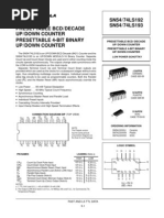 Datasheet 74192